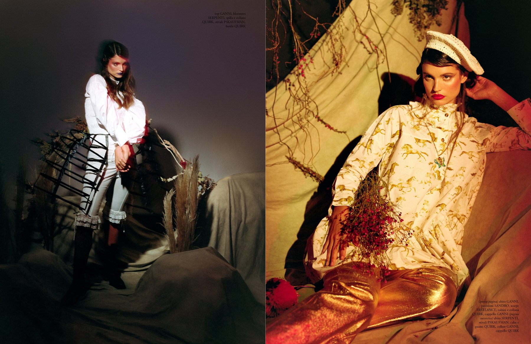 Editorial Styling work by Mark Marcojos