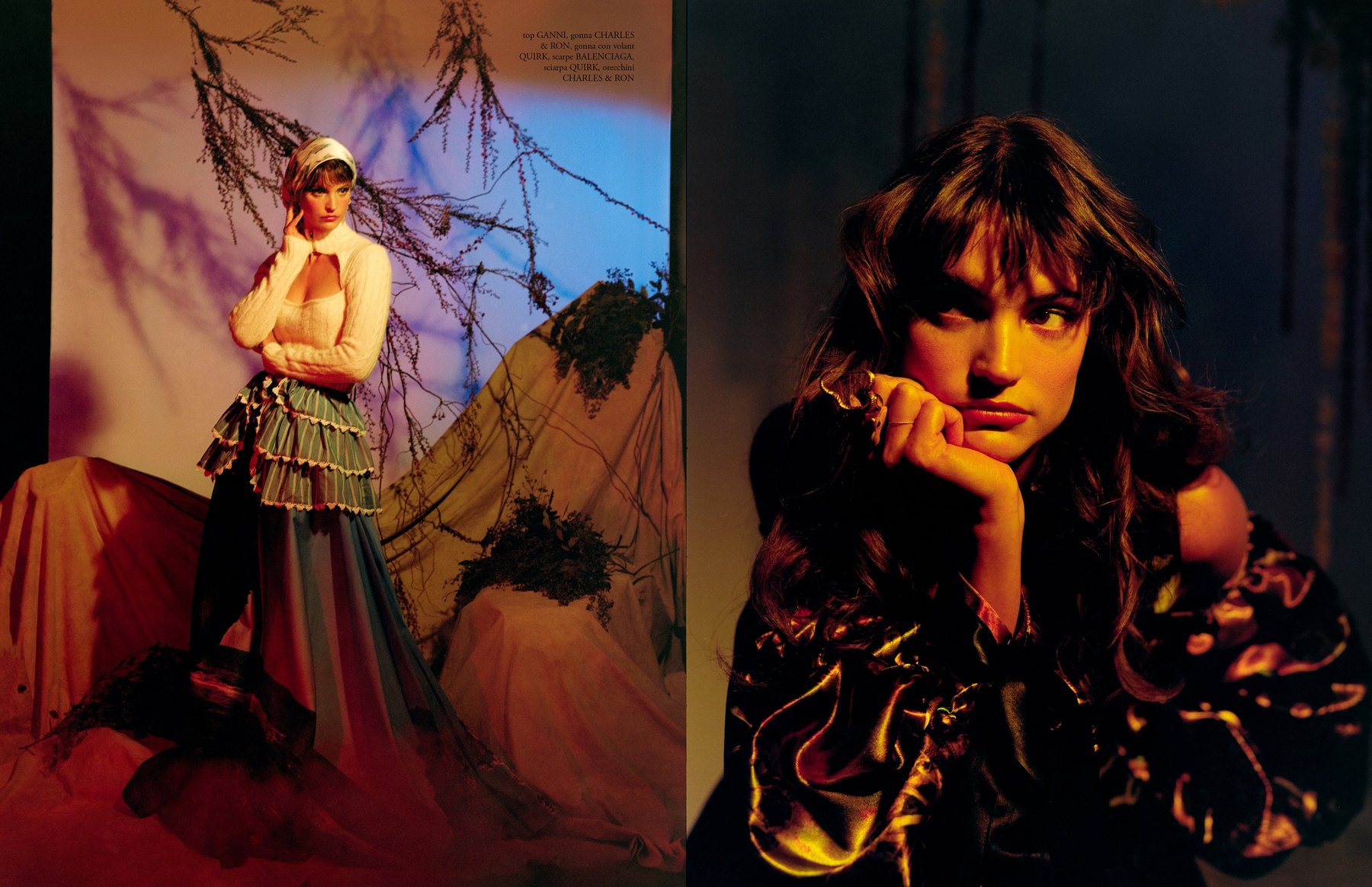 Editorial Styling work by Mark Marcojos