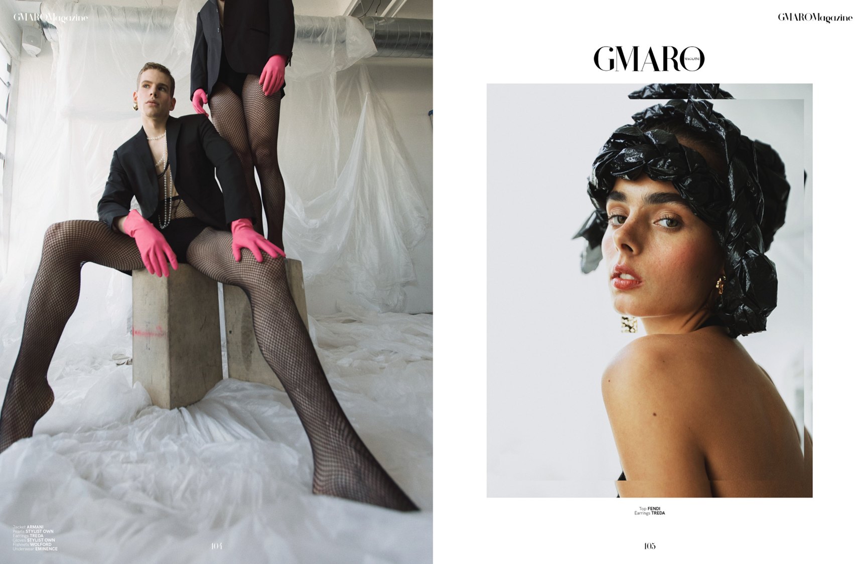 Editorial Styling work by Mark Marcojos